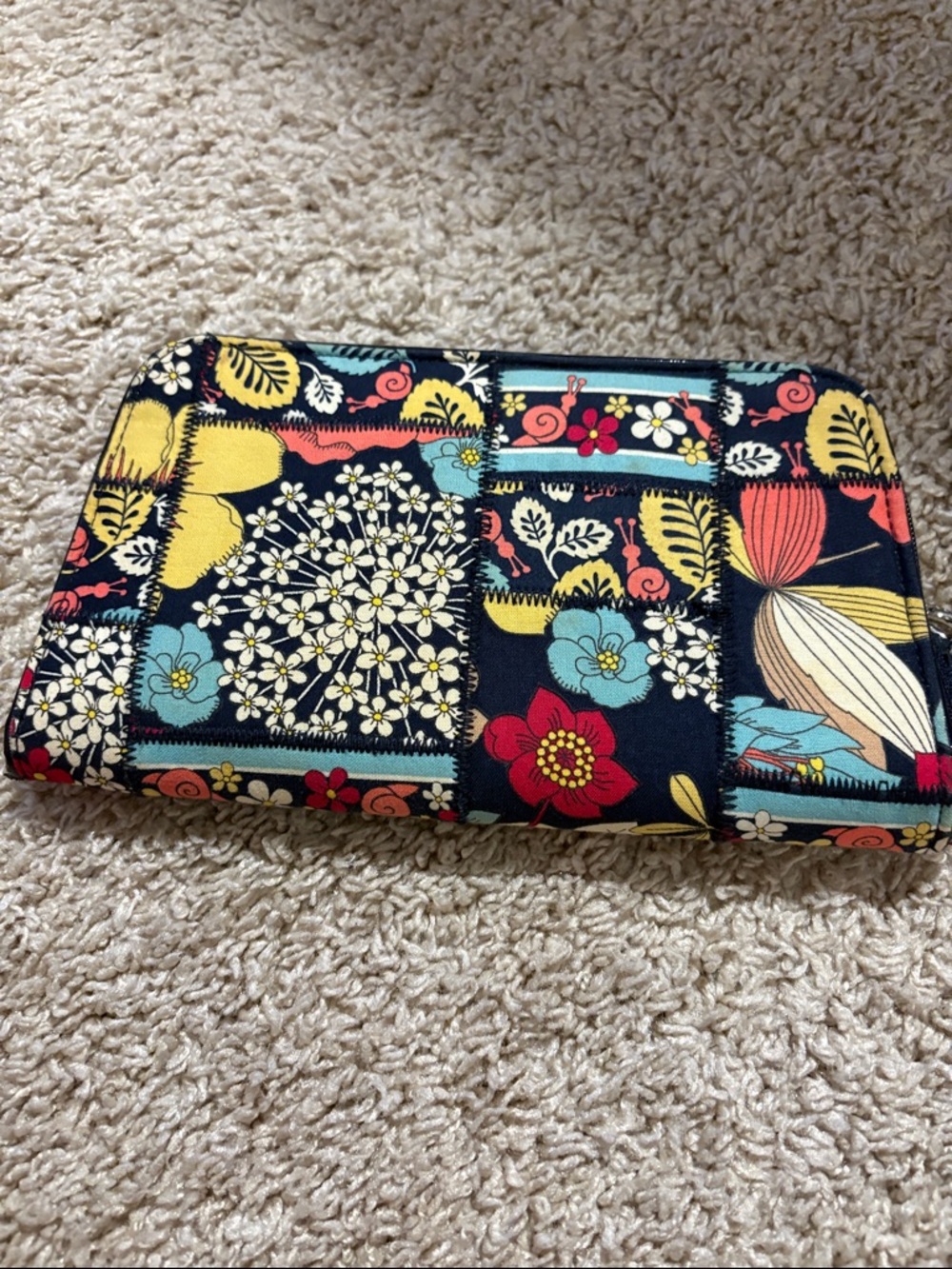 Vera Bradley Floral Patchwork wallet